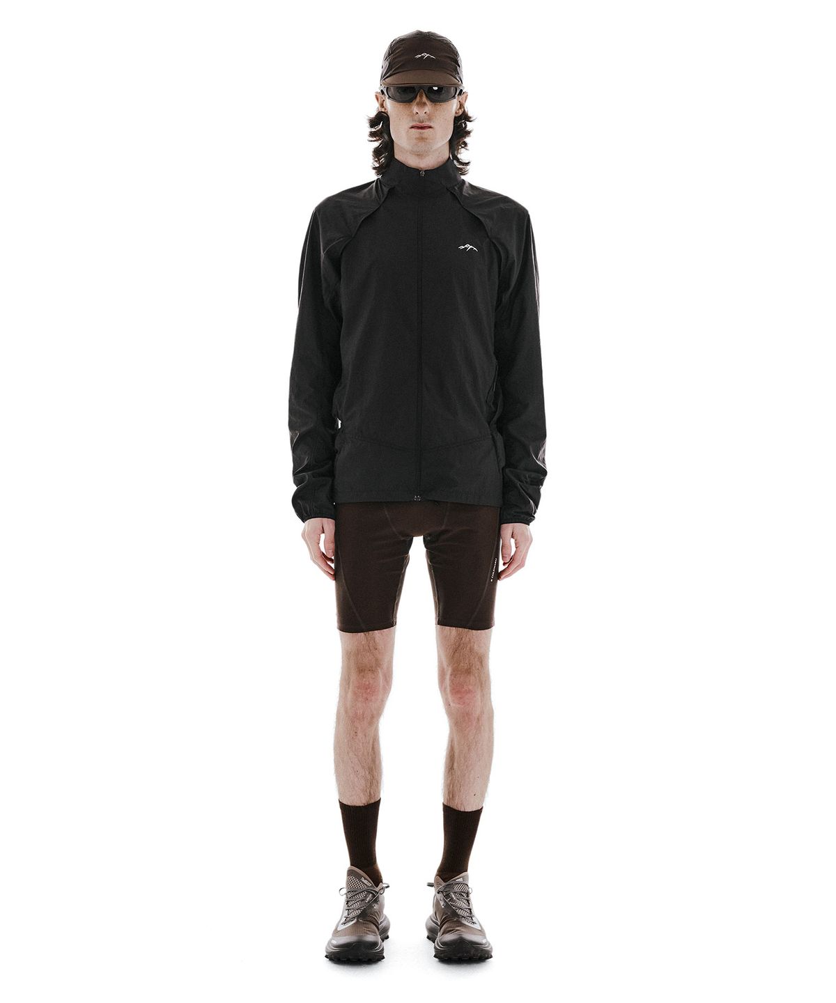 콜드웜(COLDWARM) Compression Half Tights (Sediment Brown)