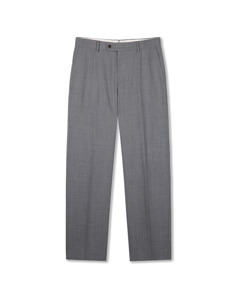 W265 Woolithic 에브리데이 클래식 스탠다드 슬랙스 LIGHT GREY