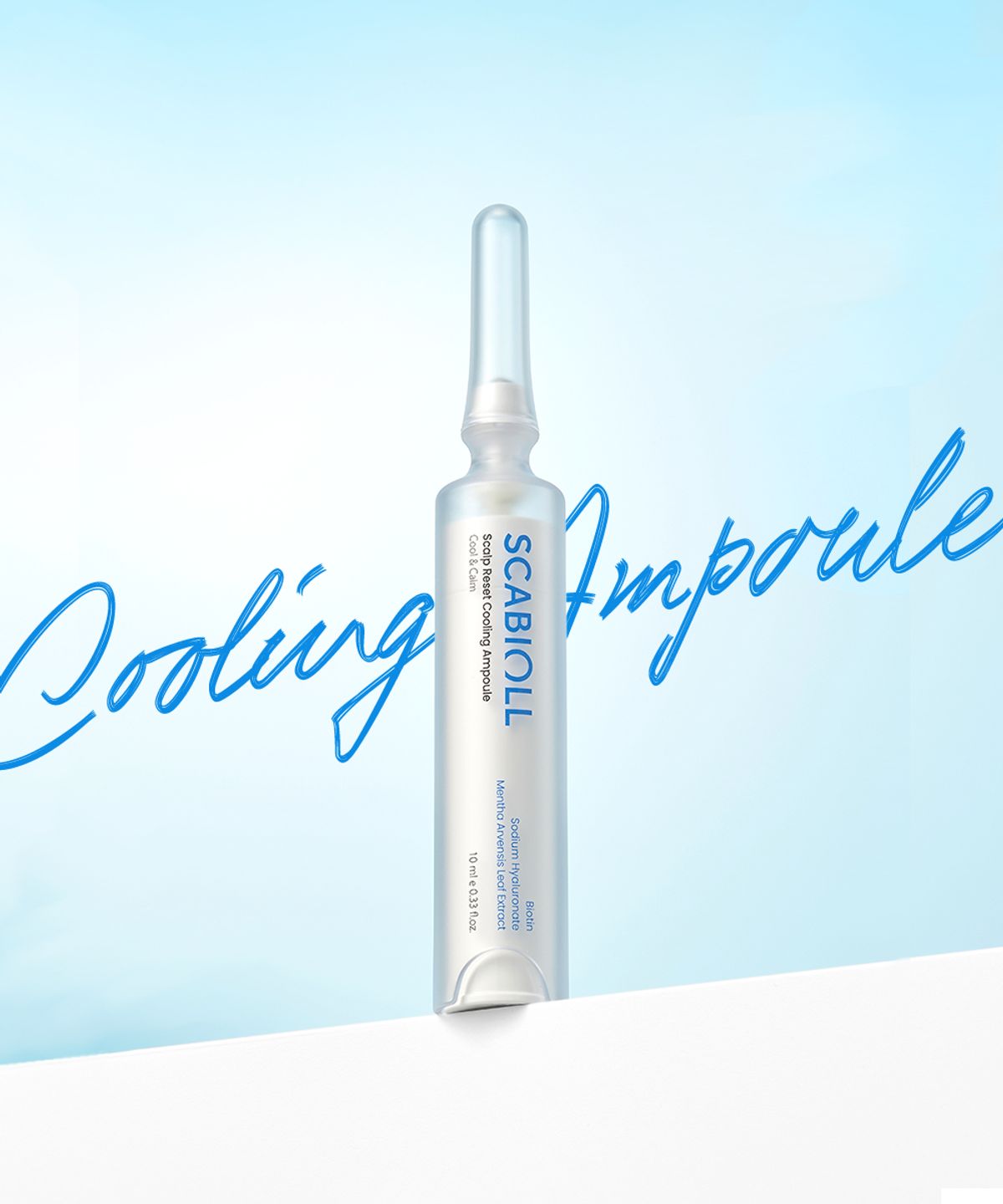 스카비올(SCABIOLL) 두피 리셋 쿨링 앰플 10ml+리필 10ml