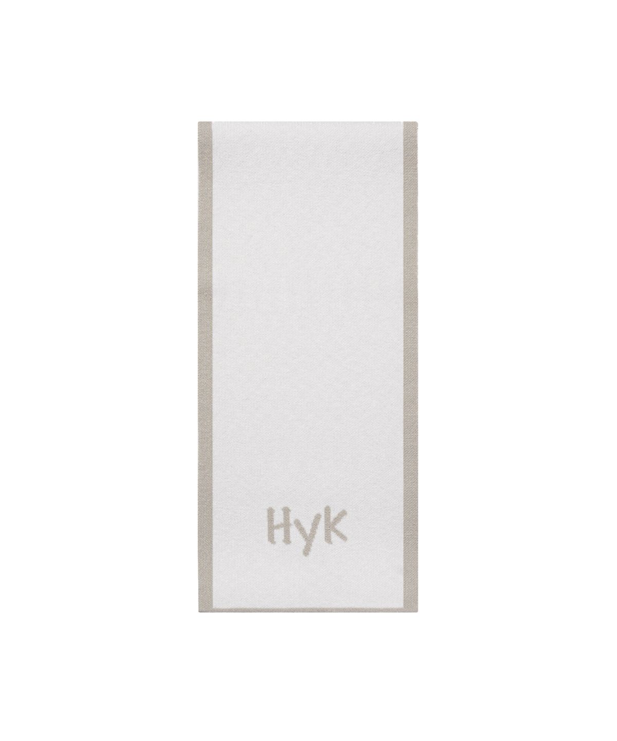 혜영킴(HYEYEONG KIM) 시그니처 니티드 스카프-화이트