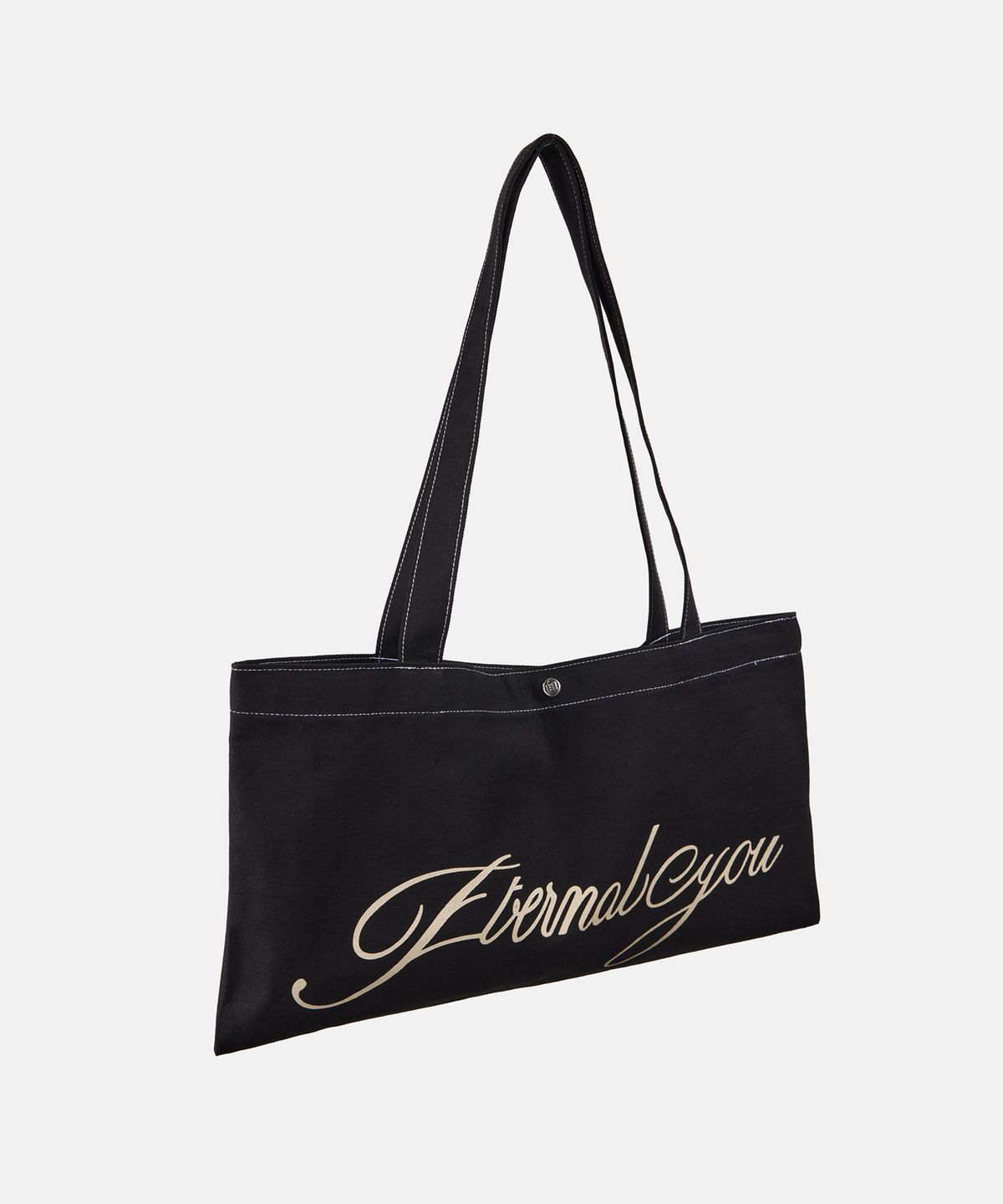 이터널유(ETERNALYOU) SUGAR STAMP BAG (COTTON BLACK)