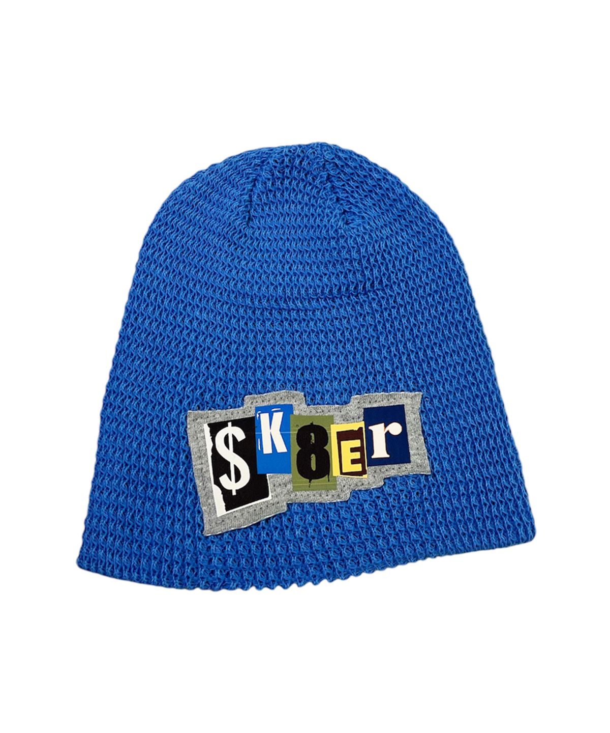 스케이터락(SK8ER ROCK) Collage Pop Logo Beanie ((blue))