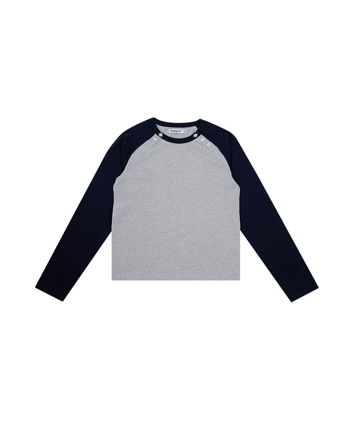 휴이(HUEY) Double Side Button Raglan sleeve Navy