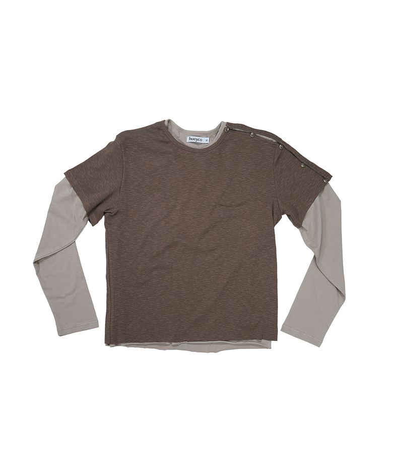 Layered Sleeve Brown