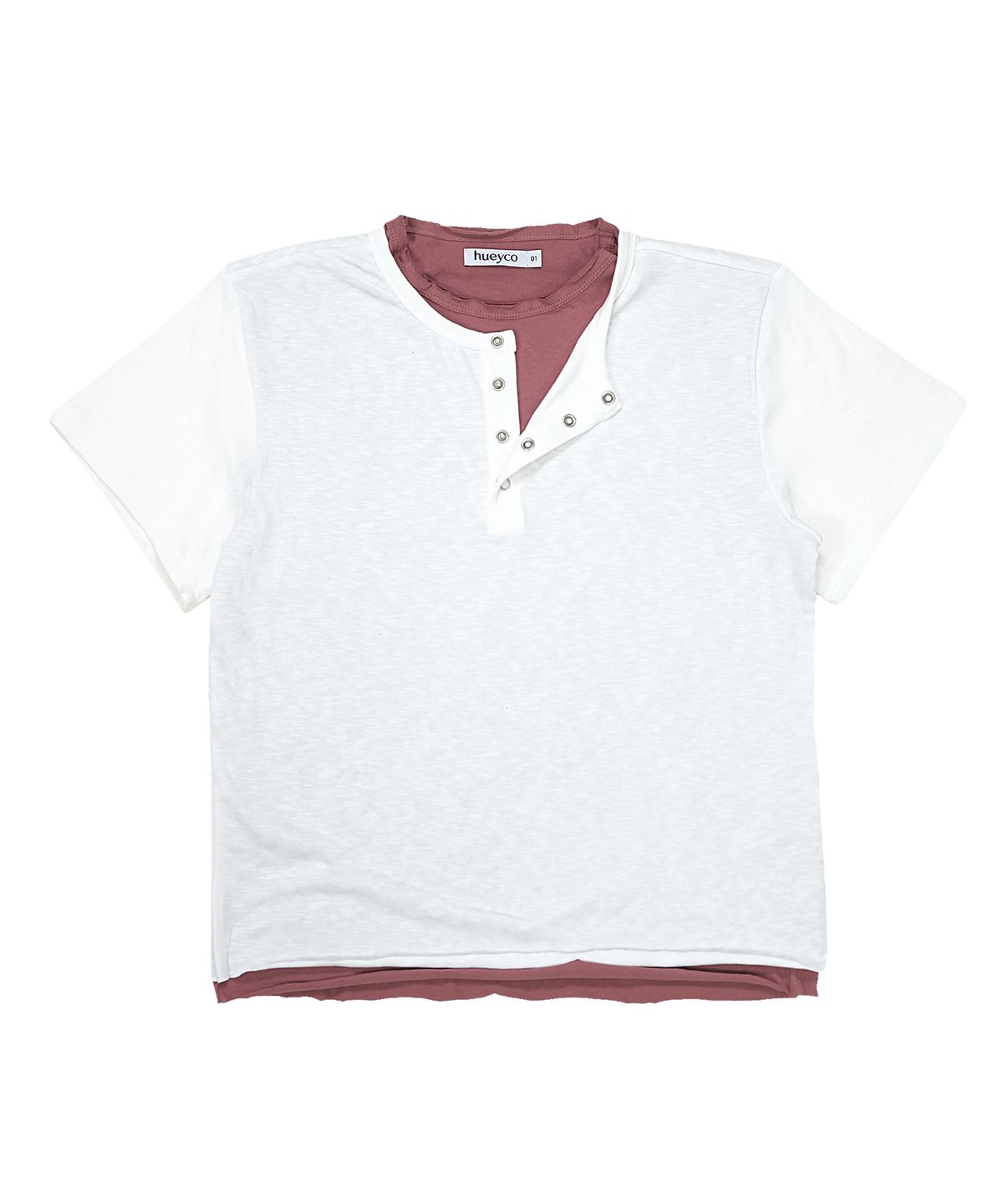 휴이(HUEY) Layered Tee White