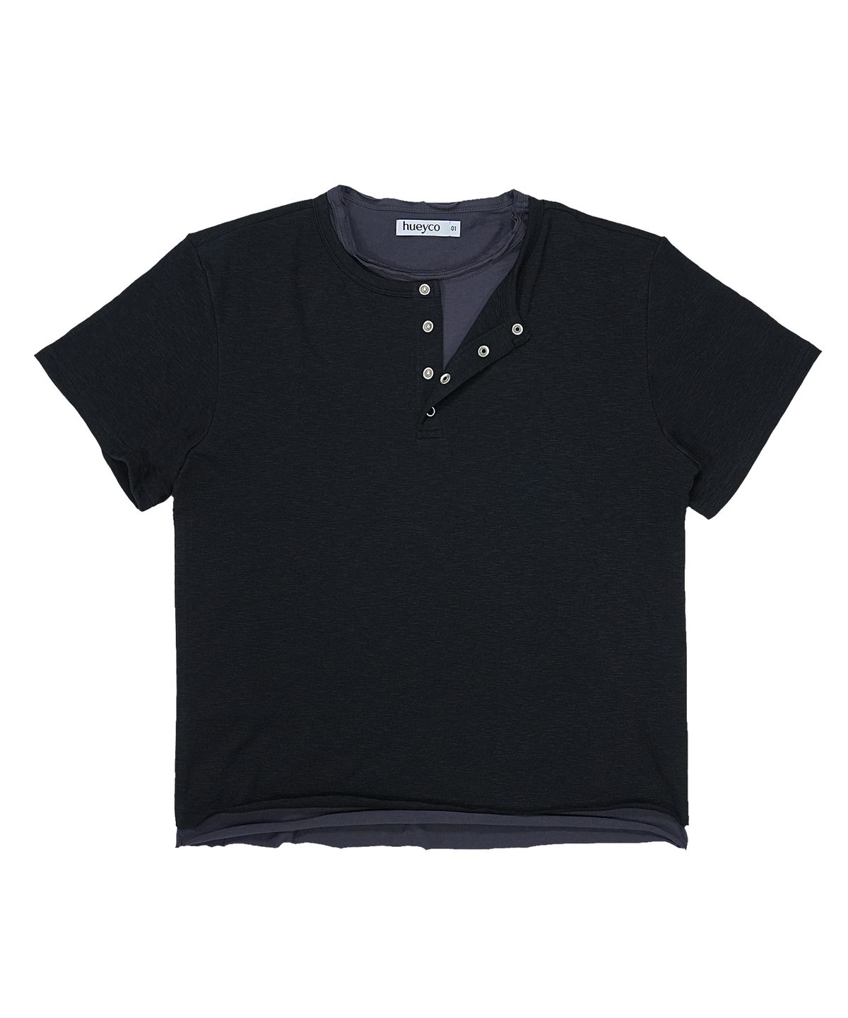 휴이(HUEY) Layered Tee Black