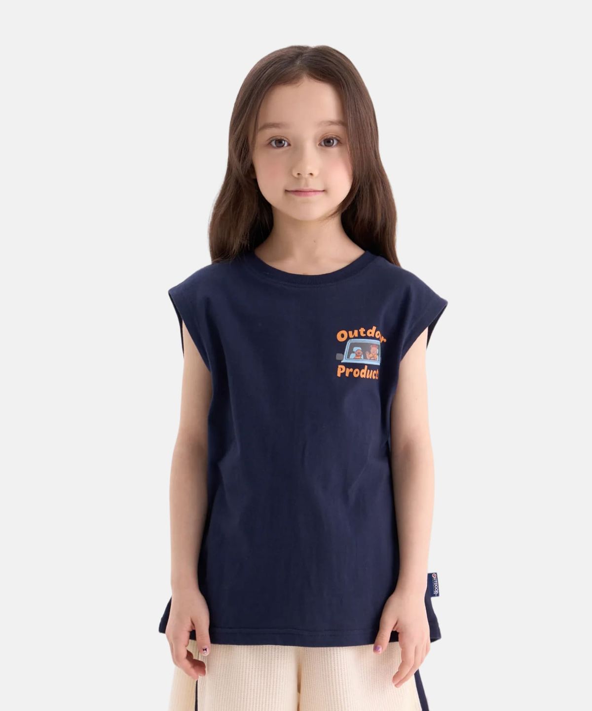 아웃도어 프로덕츠 키즈(OUTDOOR PRODUCTS KIDS) 백 그래픽 탱크탑 (네이비) OD262ITK25_NVY