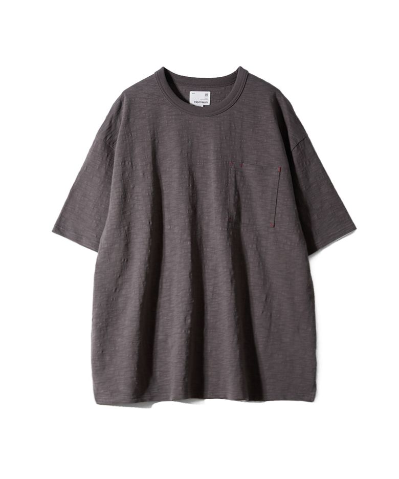 Lawrence Slub Short Sleeve T-shirt Charcoal