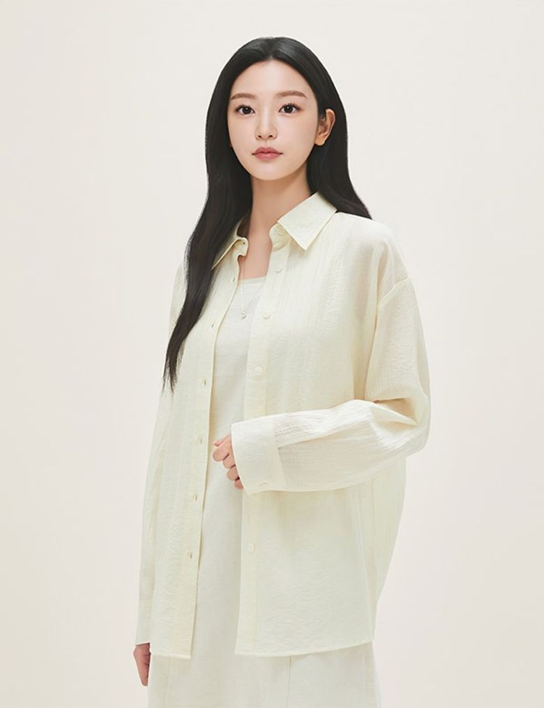 백 꼬임 셔츠 RMYWG25R15