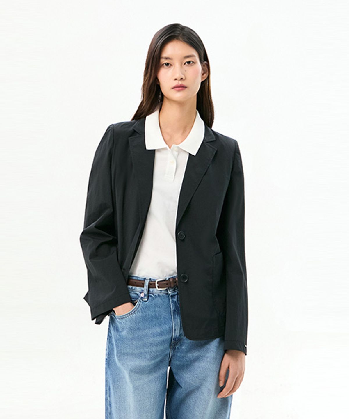 타미힐피거(TOMMY HILFIGER) 라이트웨이트 싱글 재킷 (T22G3WJC210WL1N60)