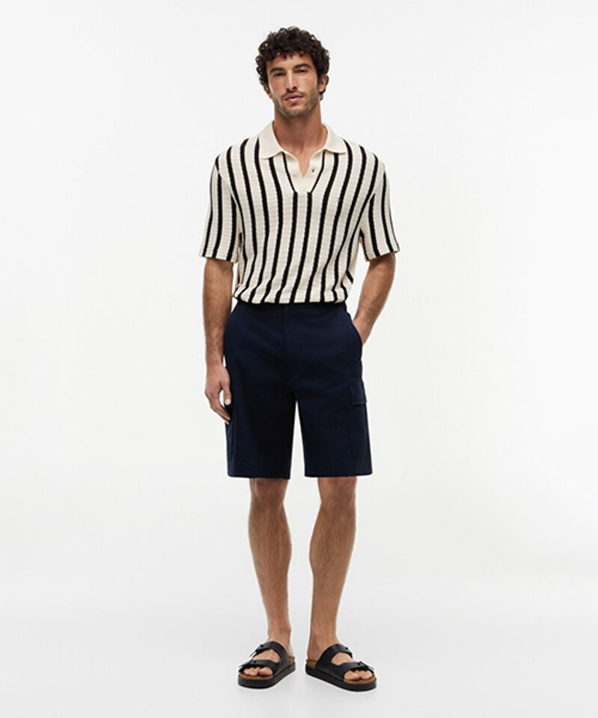 타미힐피거(TOMMY HILFIGER) 트윌 카고 쇼츠 (T12G3WPQ210MT1DW5)