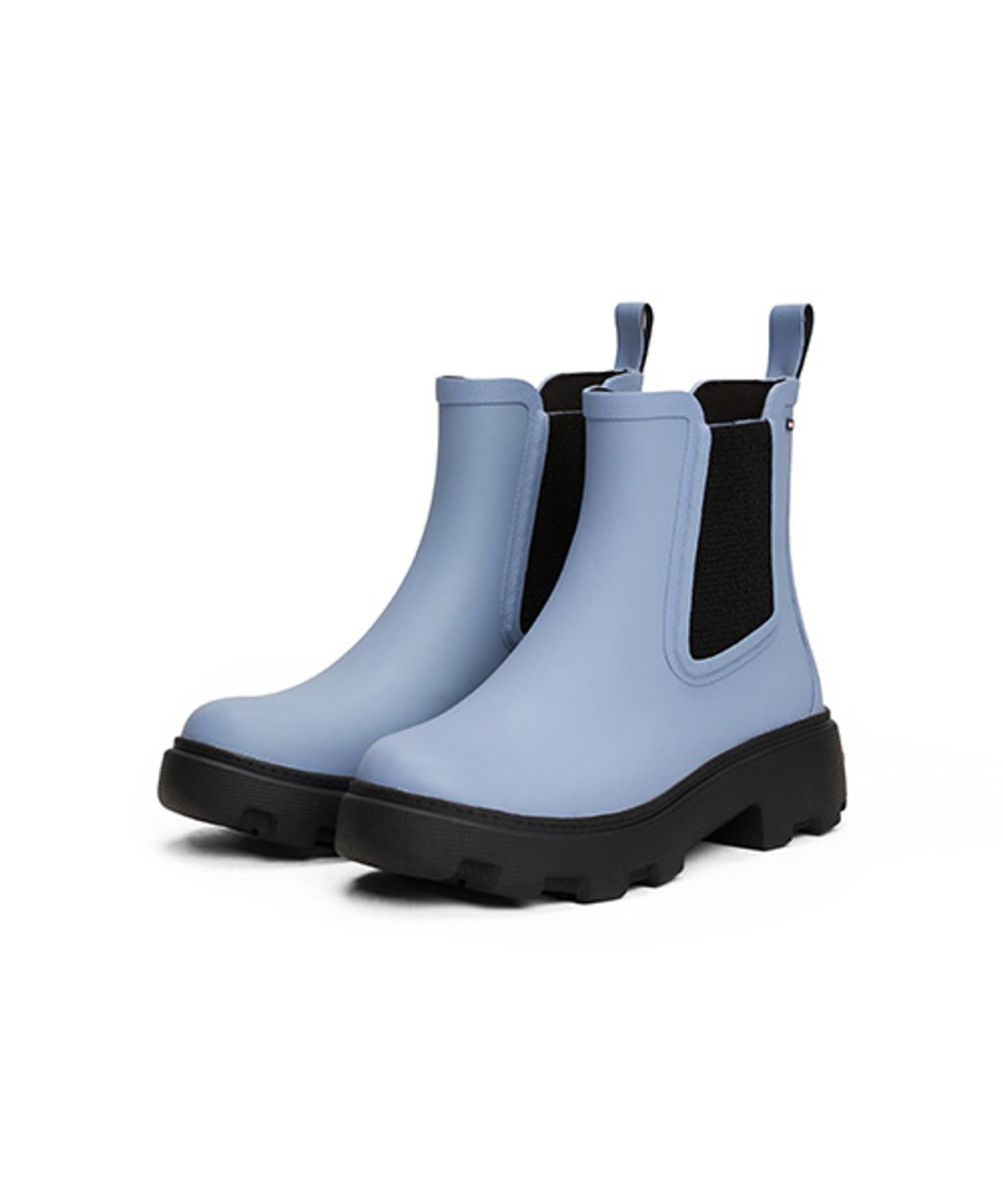 타미힐피거(TOMMY HILFIGER) 카산드라 앵클 러버 레인부츠-블루(T52G0ASB410WT1C2B) (T52G0ASB410WT1C2B)