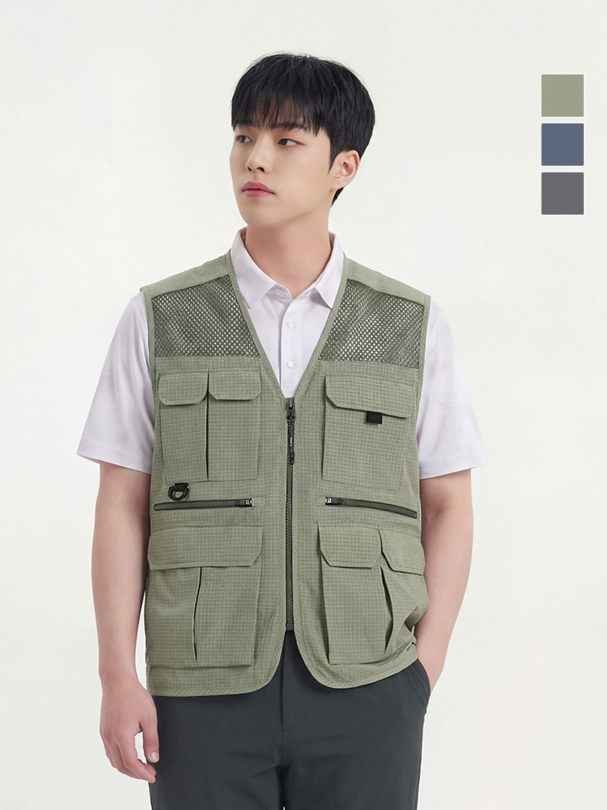 웨스트우드(WESTWOOD) 남성 낚시 베스트_WO2MTVT601