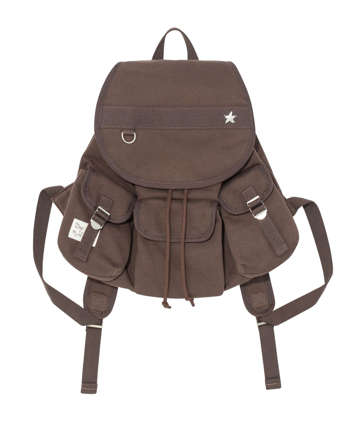더콜디스트모먼트(THE COLDEST MOMENT) TCM 3 pocket sweat backpack (brown)
