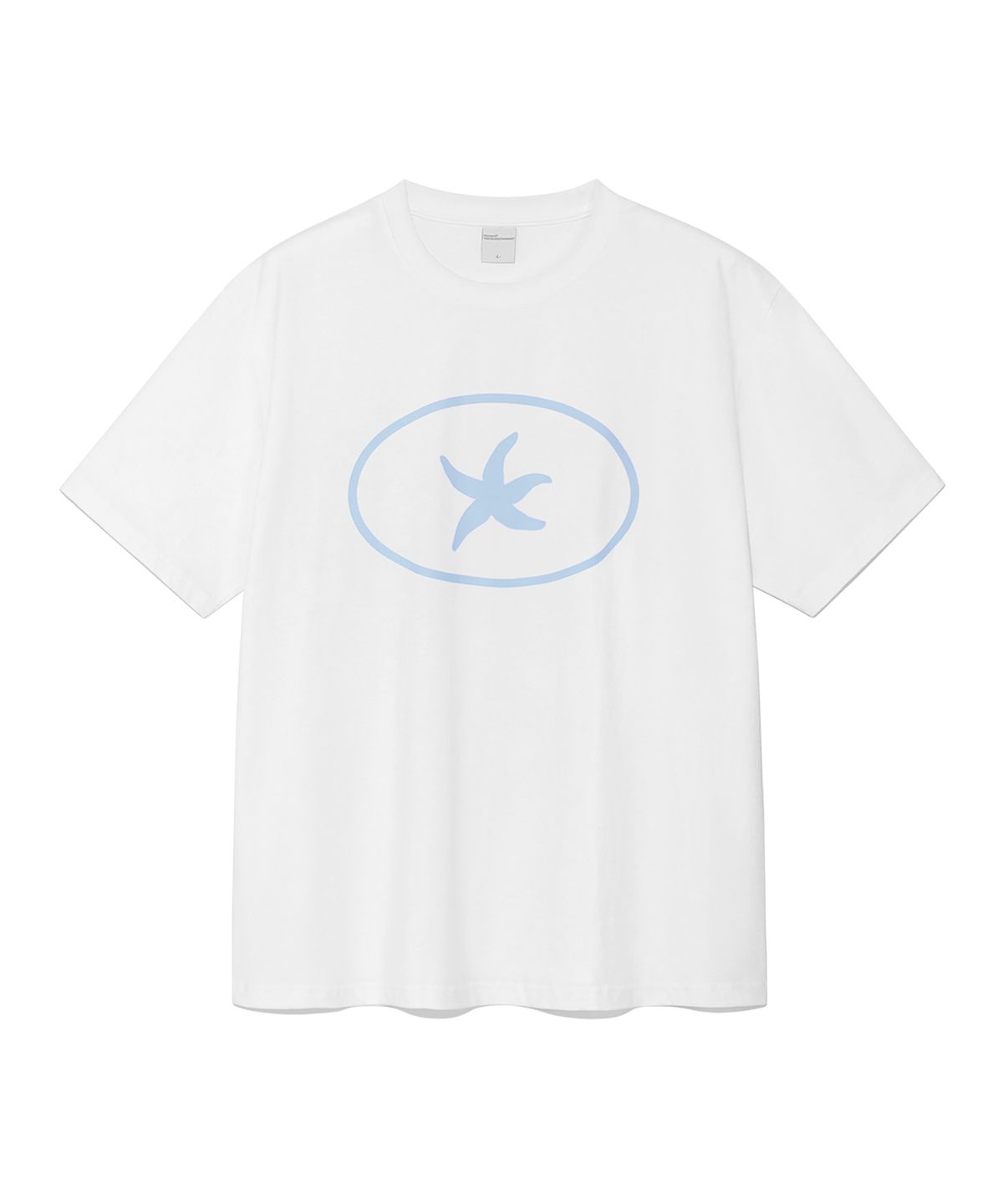 더콜디스트모먼트(THE COLDEST MOMENT) TCM starfish stamp T (white)