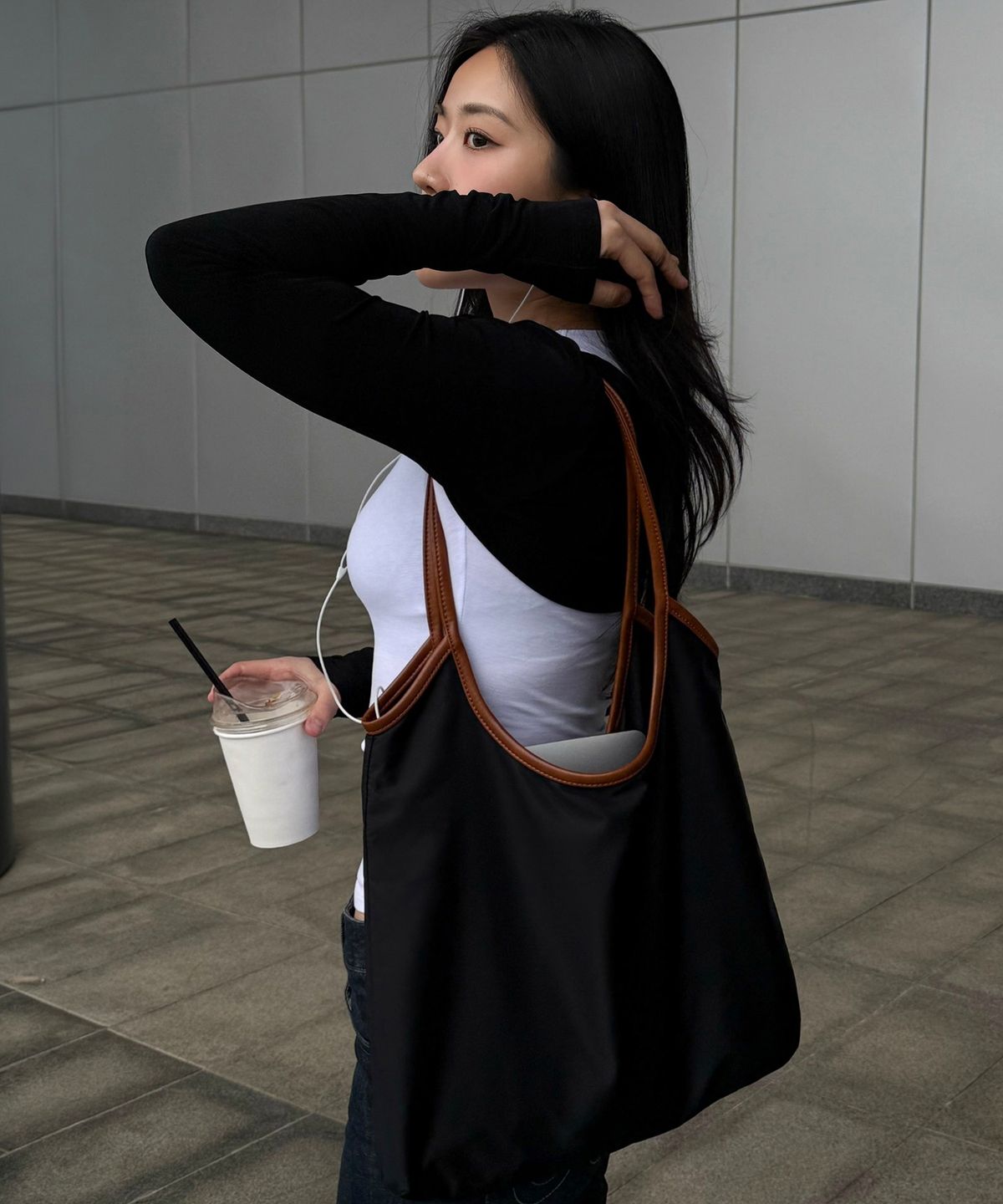 투오(TUO) ARC MEDIUM NYLON BLACK · 아크 미디엄 나일론 블랙