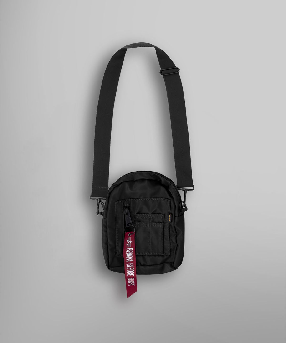 알파 인더스트리(ALPHA INDUSTRIES) 크루 캐리백 블랙