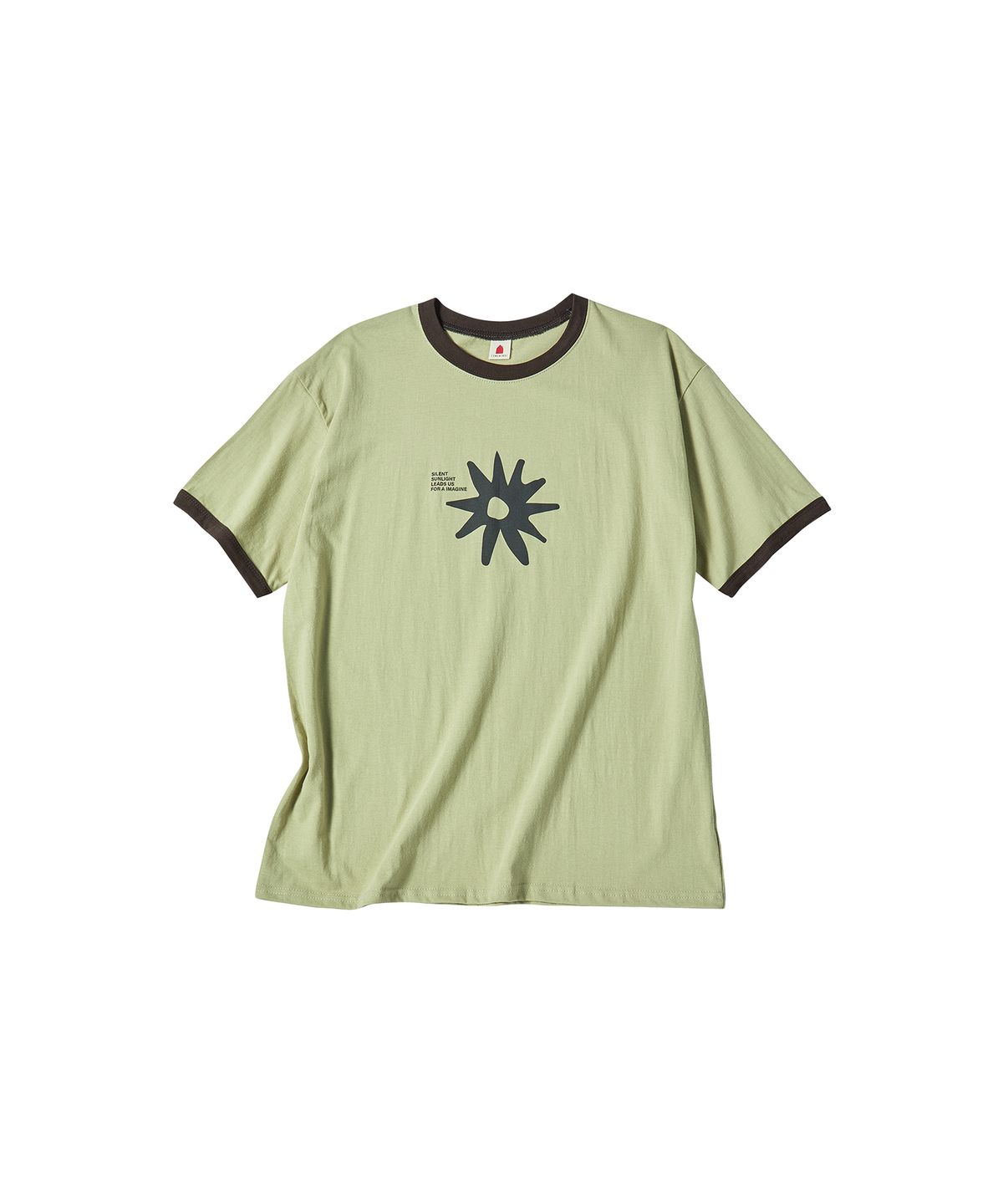 꼬모니노즈(COMONINOZ) SUN RINGER T-SHIRT [GREEN]
