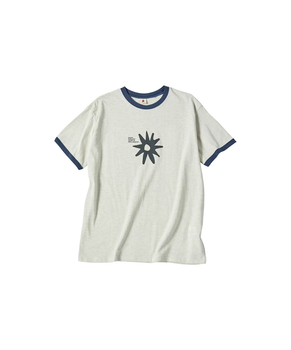 꼬모니노즈(COMONINOZ) SUN RINGER T-SHIRT [OATMEAL]