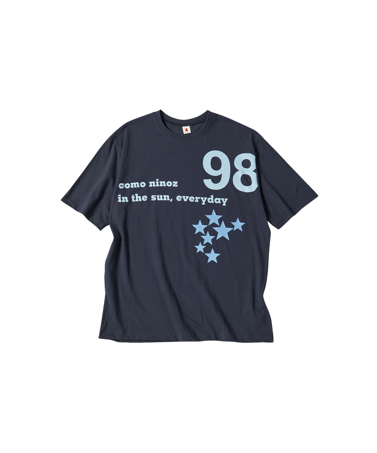 꼬모니노즈(COMONINOZ) NINOZ SUN GRAPHIC T-SHIRT [NAVY]