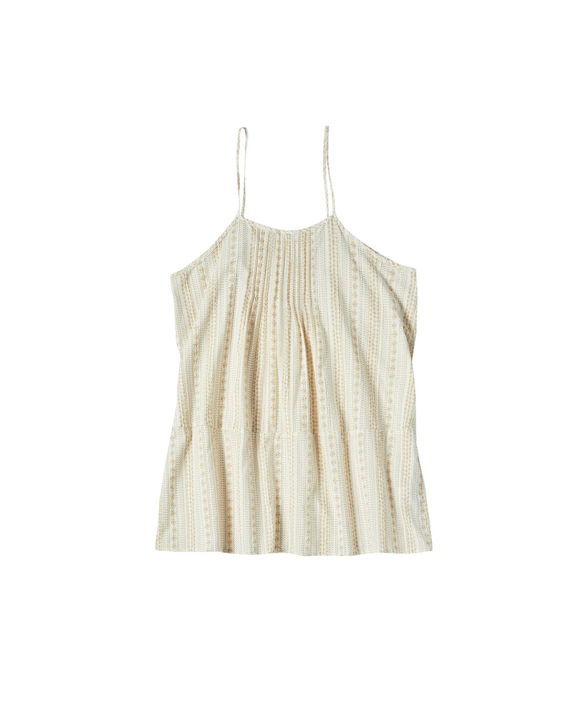 꼬모니노즈(COMONINOZ) W FLOWER PINTUCK ONE-PIECE [BEIGE]