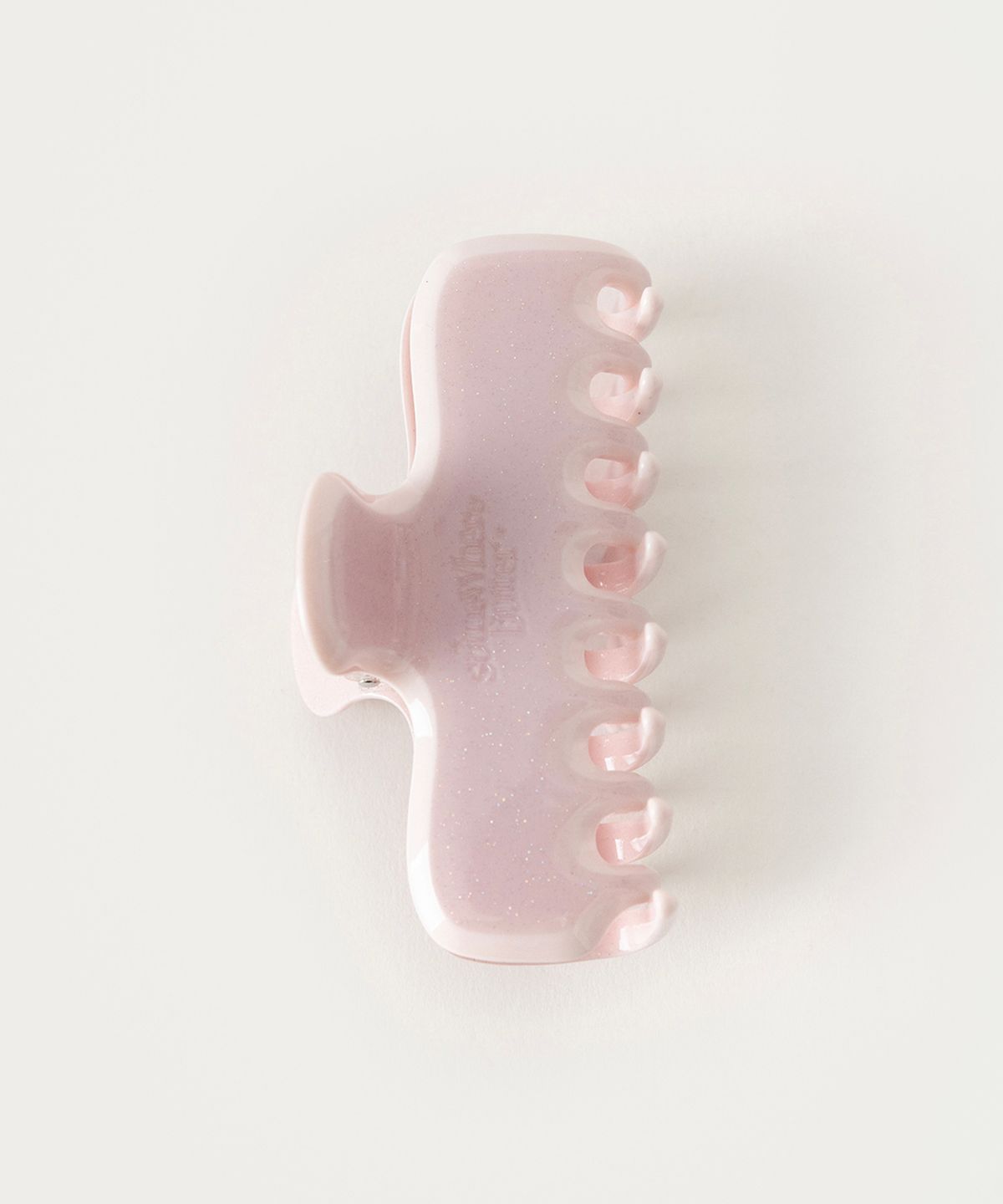 썸웨어버터(SOMEWHEREBUTTER) Sparkle Pearl Hair Clip - Light Pink