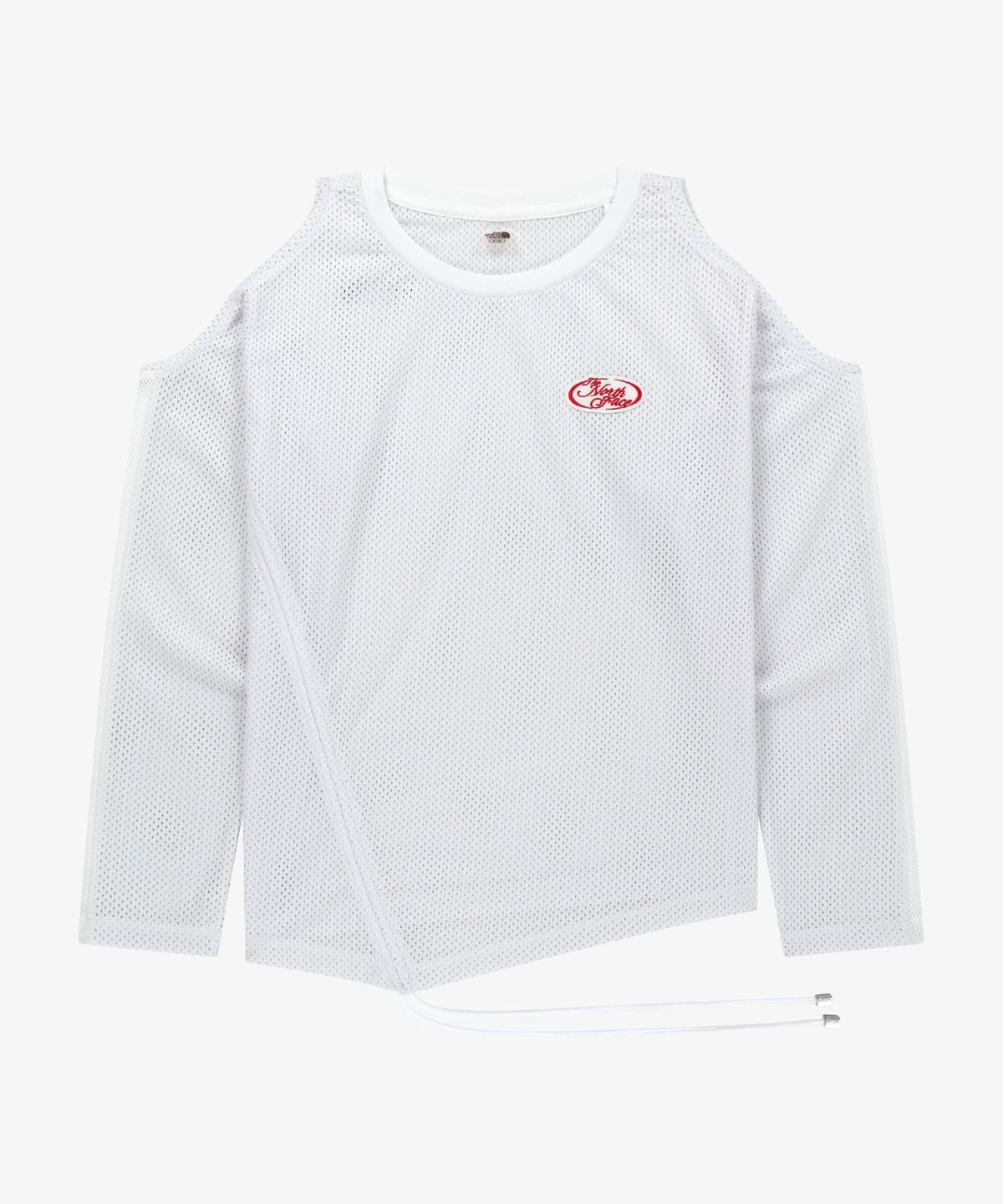 노스페이스(THE NORTH FACE) NT7TS31K 여성 에어로넷 긴팔 티 WHITE