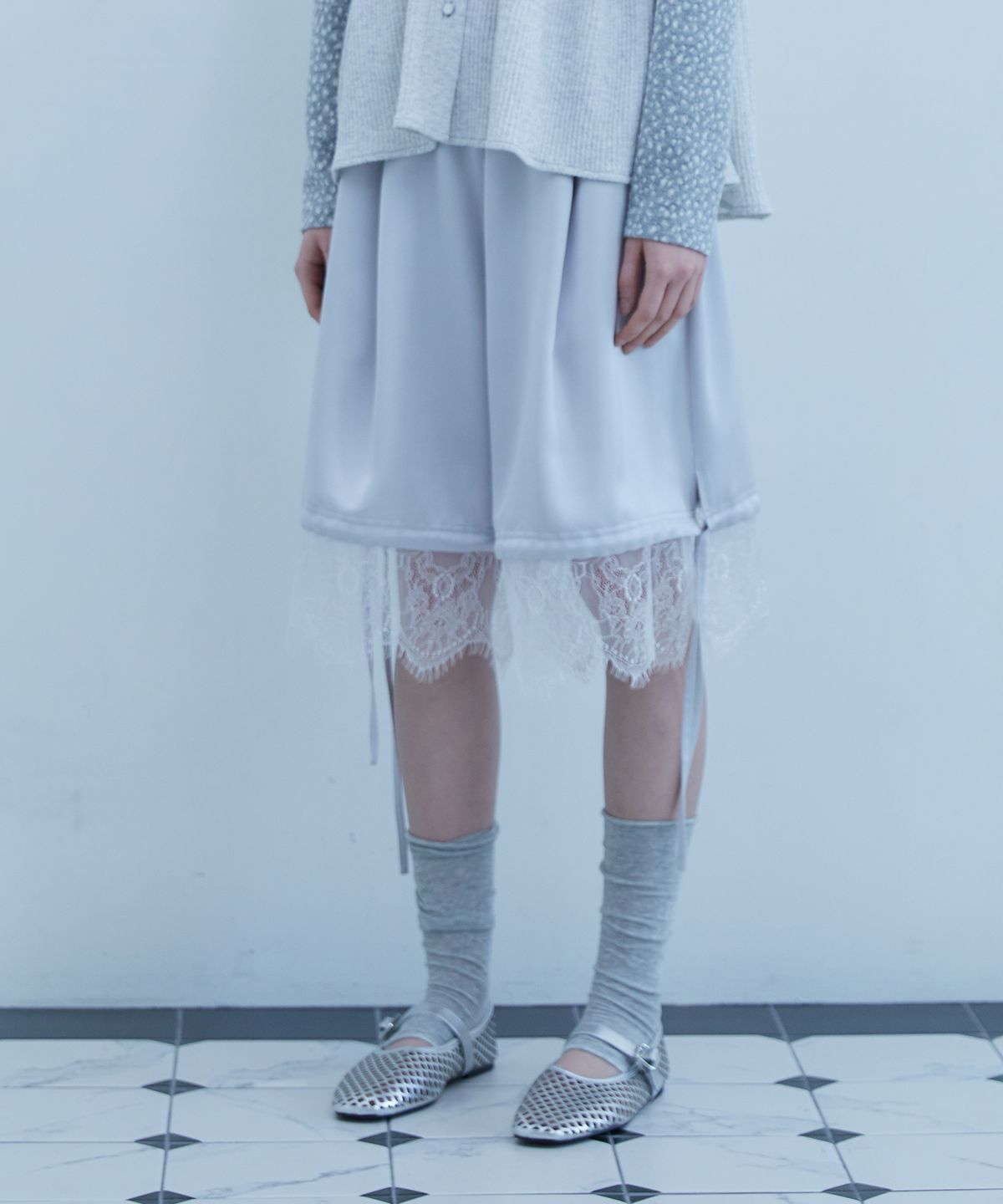 테레루(TERERU) Boxer Bermuda Shorts Gray