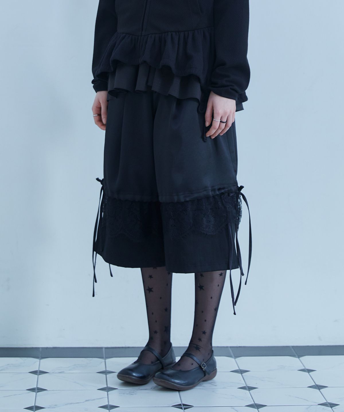 테레루(TERERU) Boxer Bermuda Shorts Black