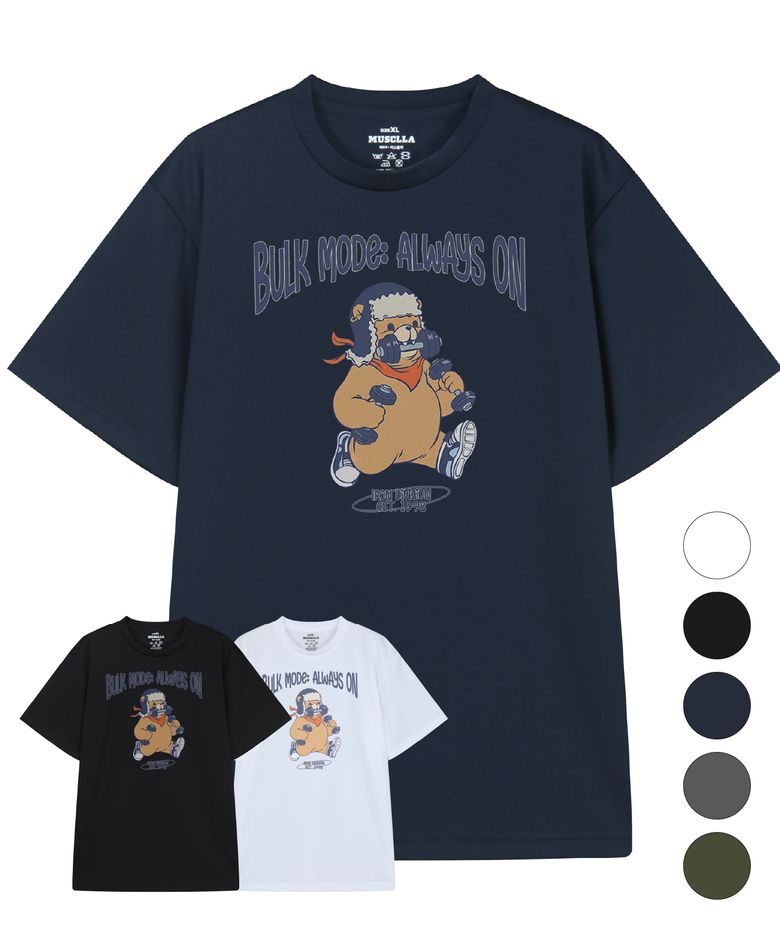 올웨이즈 벌크 기능성 반팔 티셔츠 (5color)