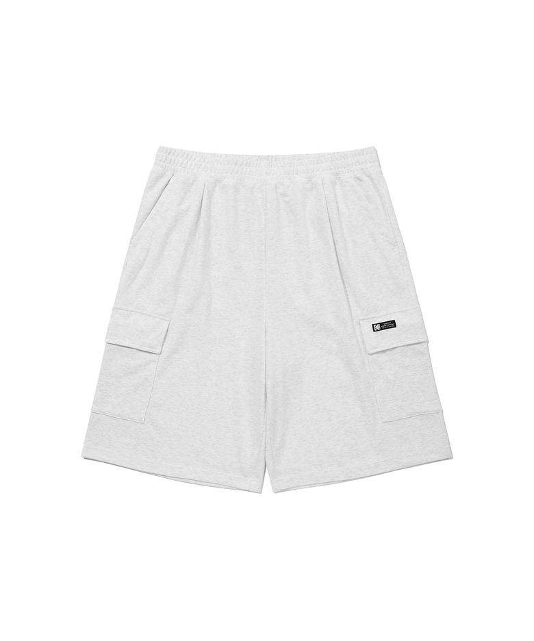 프레쉬 아스킨 6부 버뮤다 팬츠 WHITE MELANGE