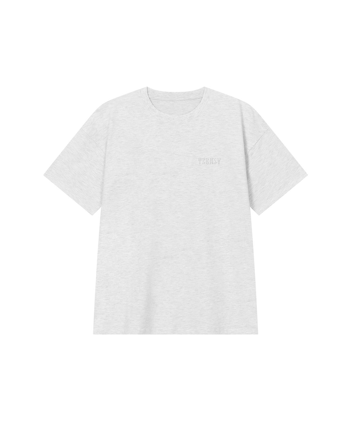 틴시(TEENSY) 듀얼 로고 박스 티 (멜란지)