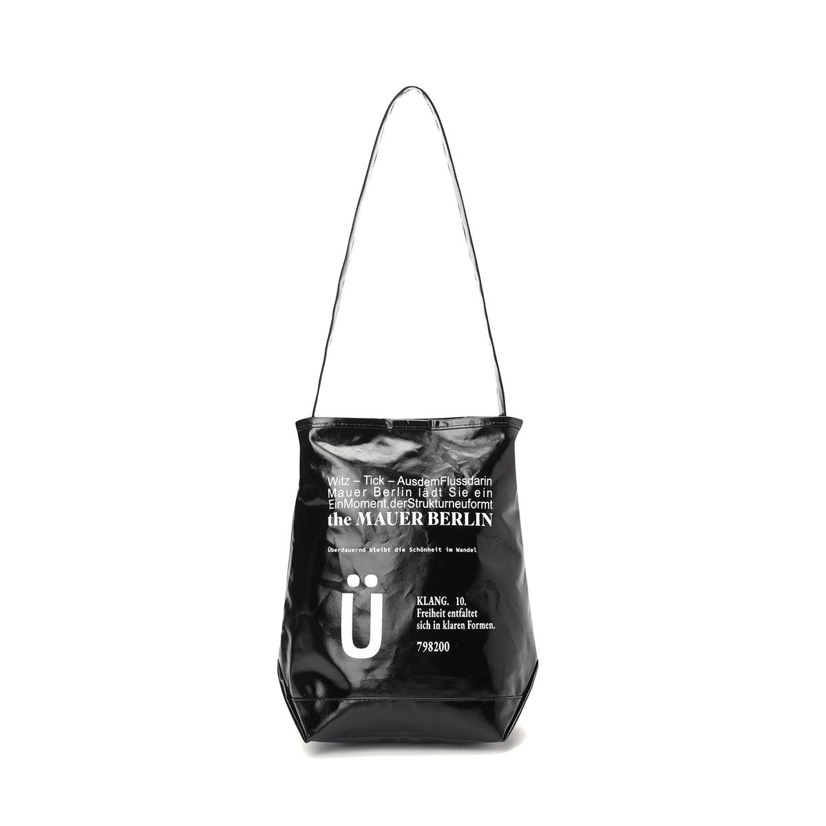 마우어(MAUER) MAUER BERLIN IMBISS BAG (BLACK)