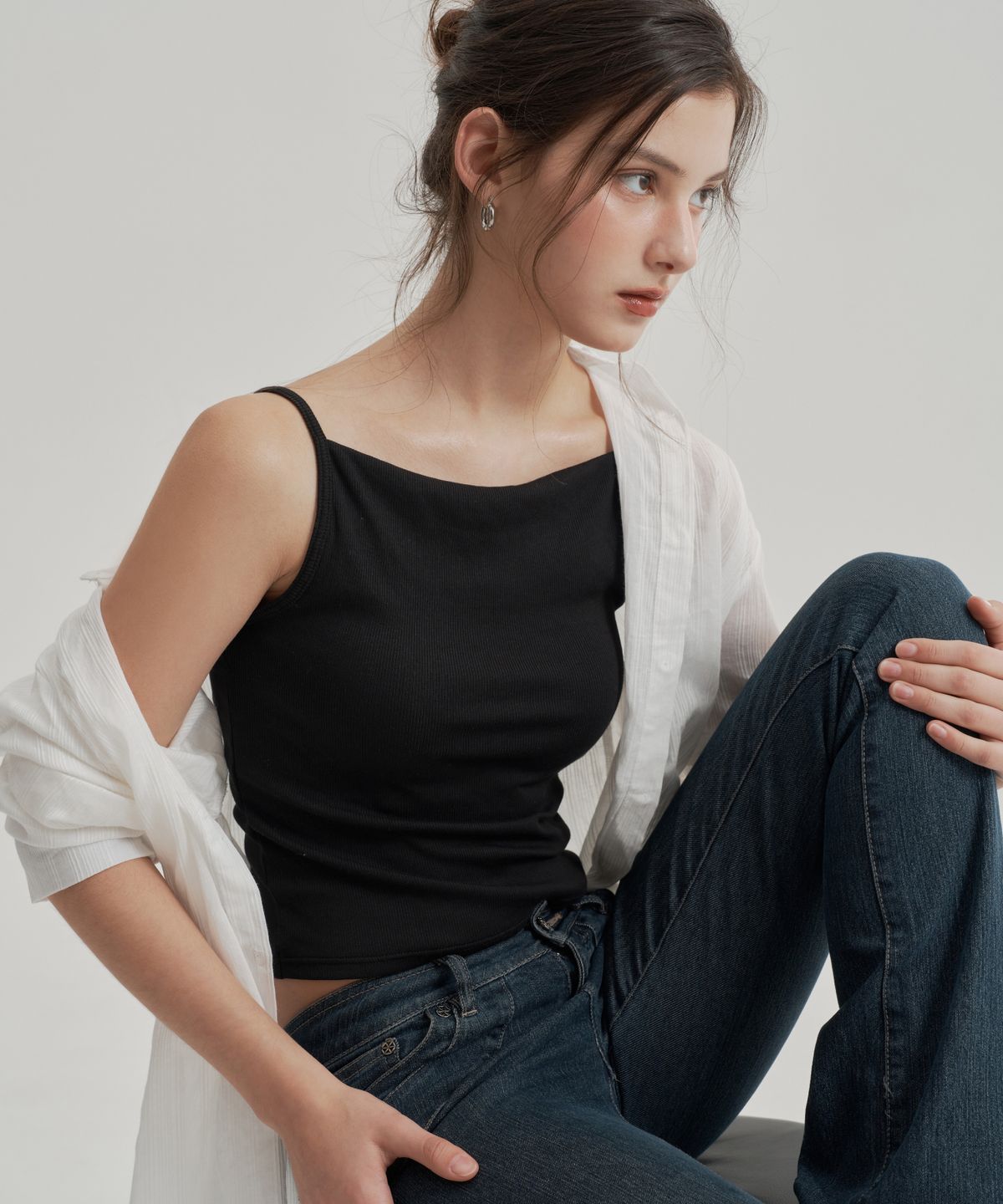 원더브라(WONDERBRA) 원더 보트넥 브라탑 (3colors)