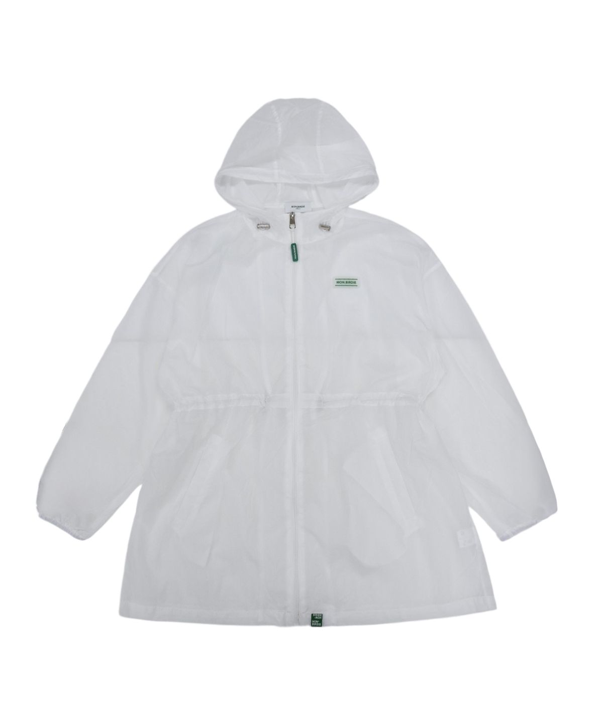 몽버디 골프(MONBIRDIE GOLF) UV케어 방풍 스트링 하프점퍼 WHITE