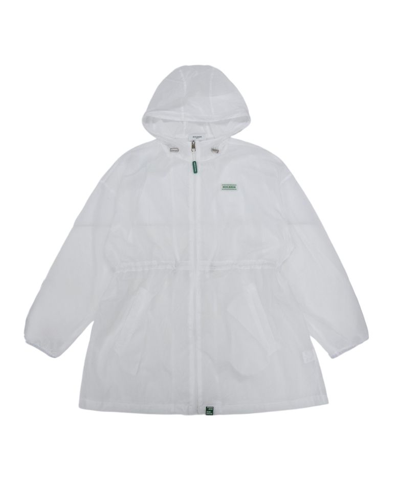 UV케어 방풍 스트링 하프점퍼 WHITE
