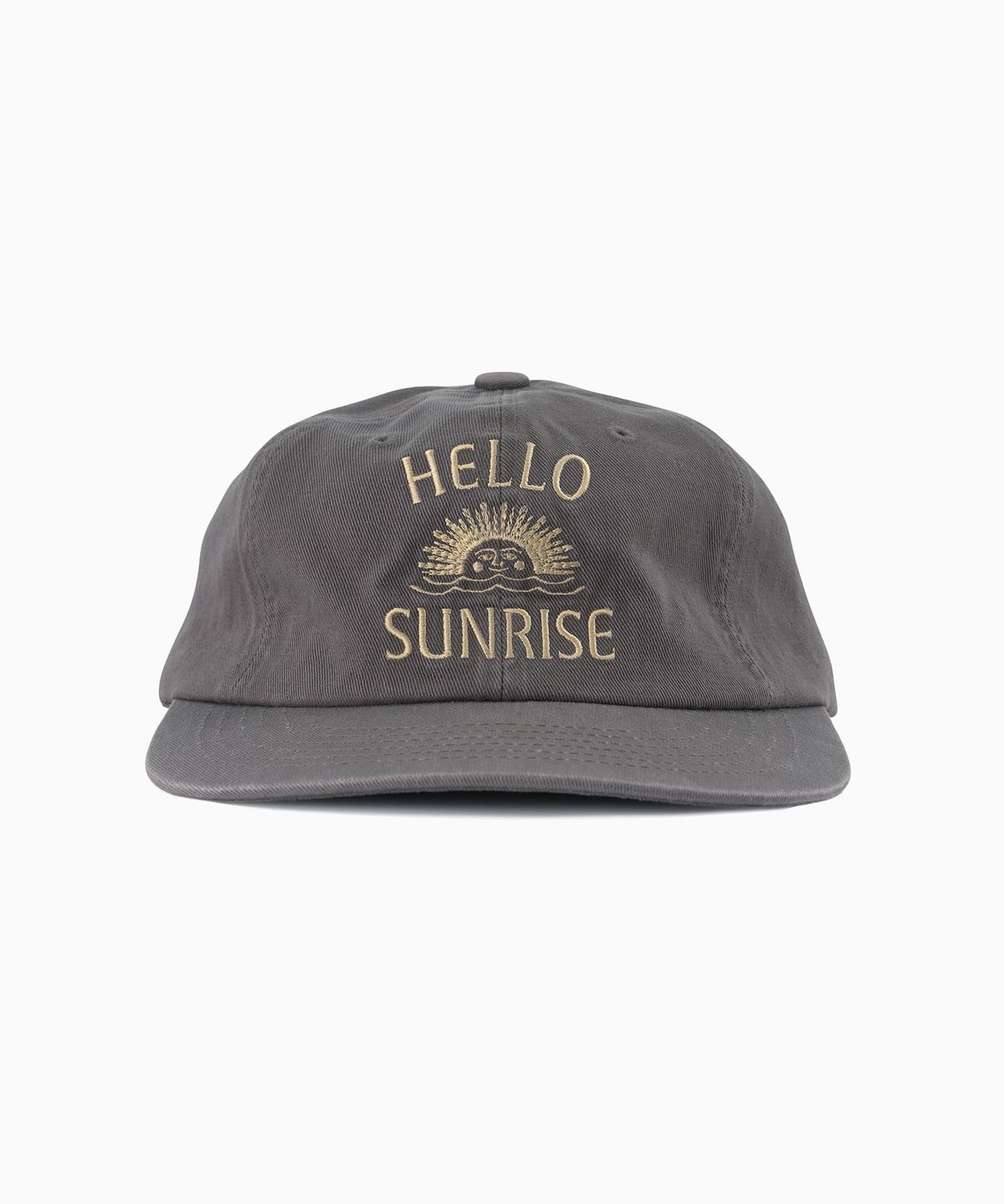헬로 선라이즈(HELLO SUNRISE) Broadway Relaxed Fit 6P Cap_Gray