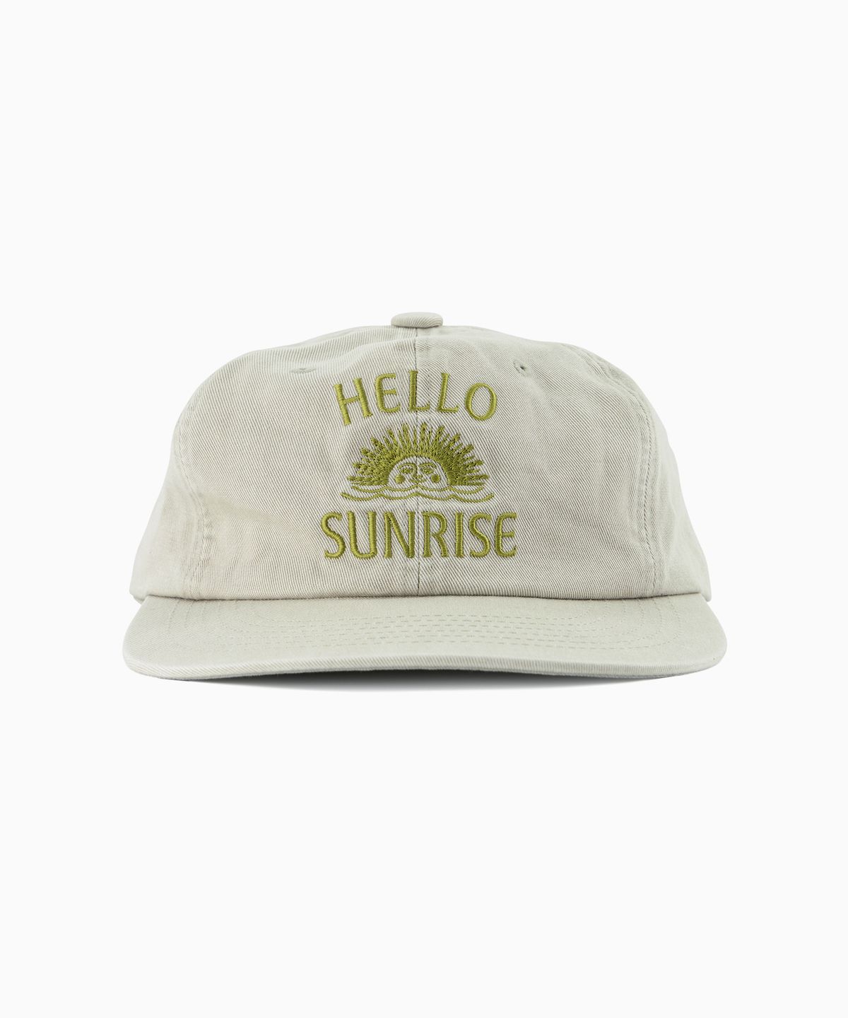헬로 선라이즈(HELLO SUNRISE) Broadway Relaxed Fit 6P Cap_Ash Beige