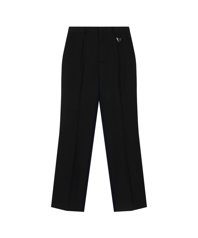 [PRET A PORTER] PARALLEL TUCK WOOL TROUSERS (2-ver)