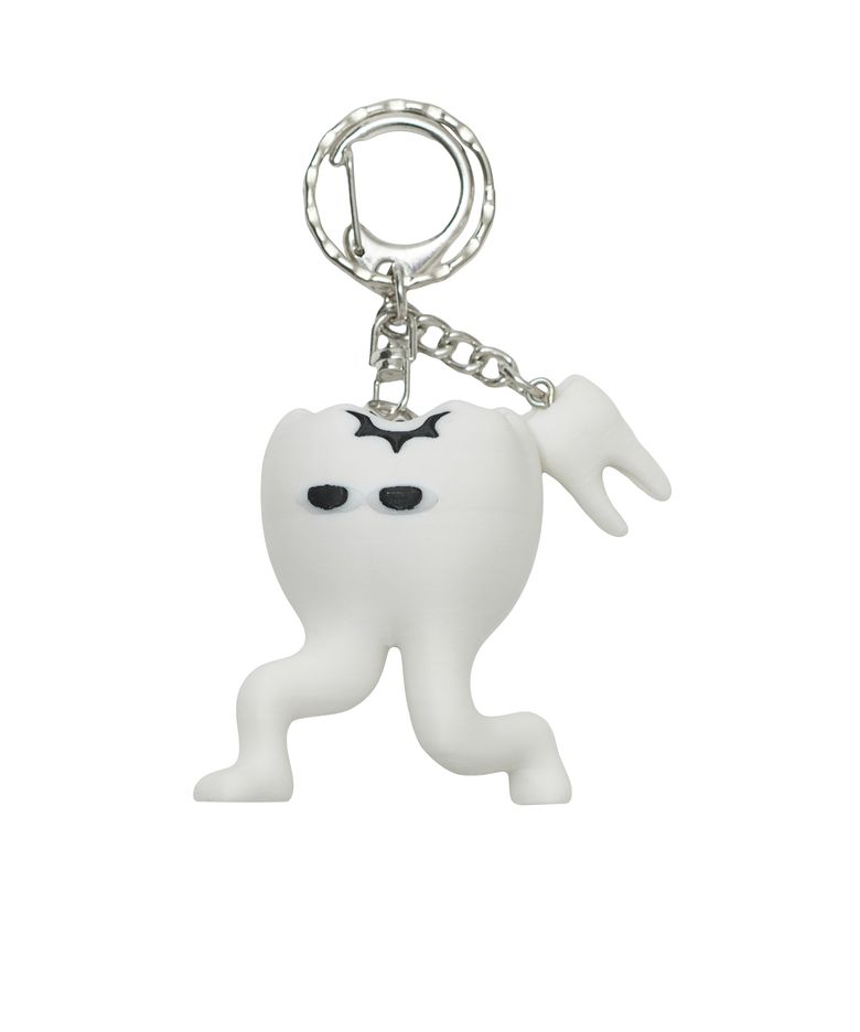 TOOTH 캐릭터 키링 화이트