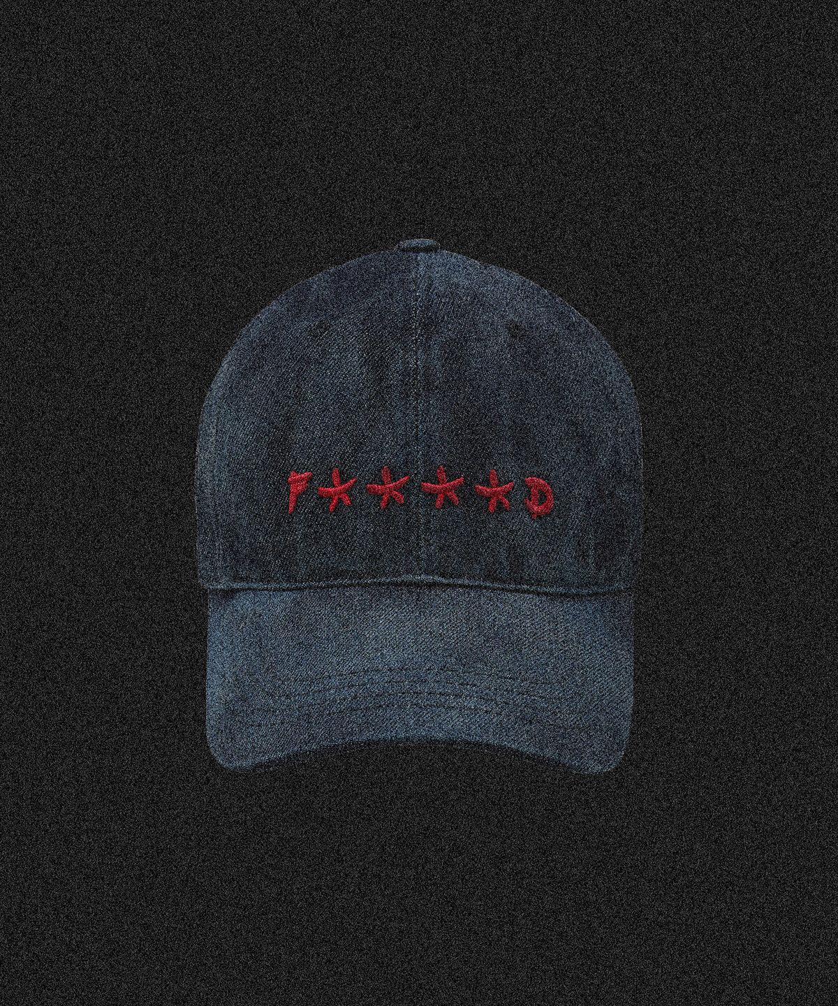 퍽드(FXXXXD) 솔리드 퍽드 스트랩백 더티 블루