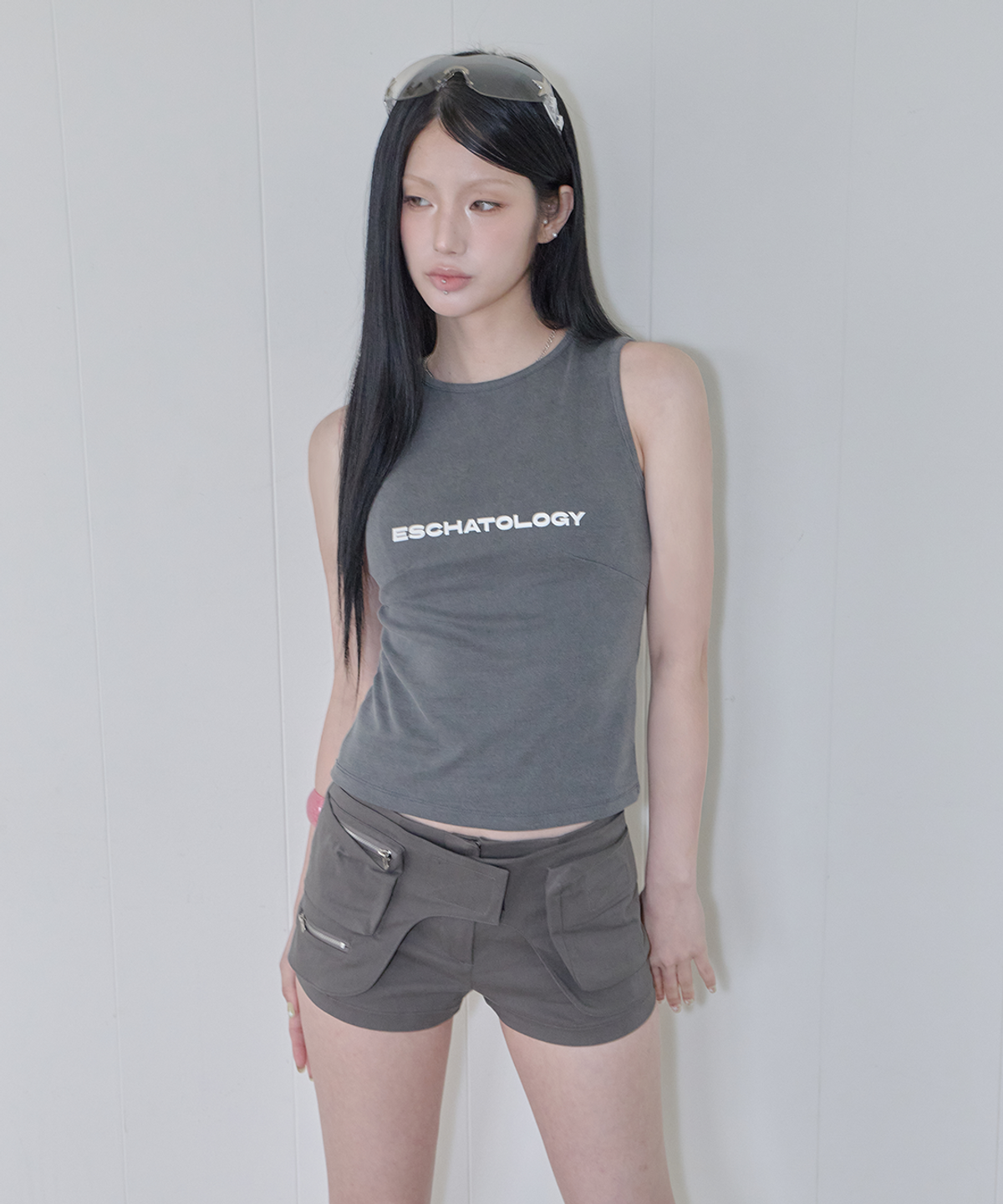 사일프레이(41PRAY) Dart Sleeveless / Charcoal