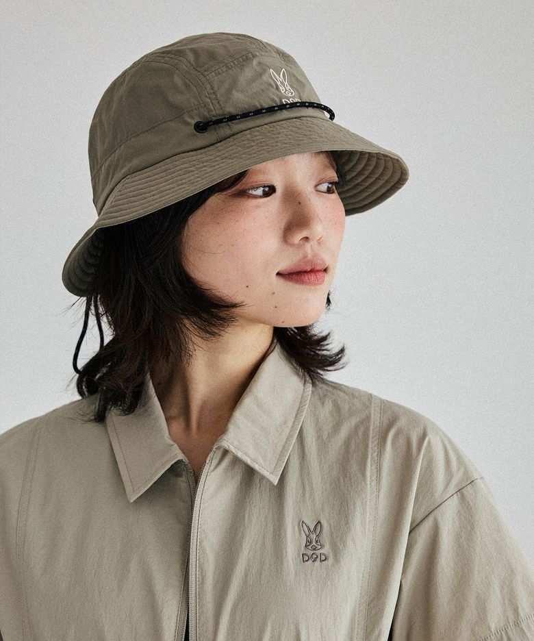 마이로 우븐 버킷햇(L.KHAKI)
