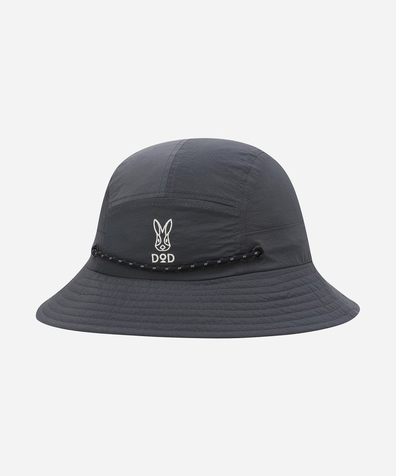 마이로 우븐 버킷햇(CHARCOAL GREY)