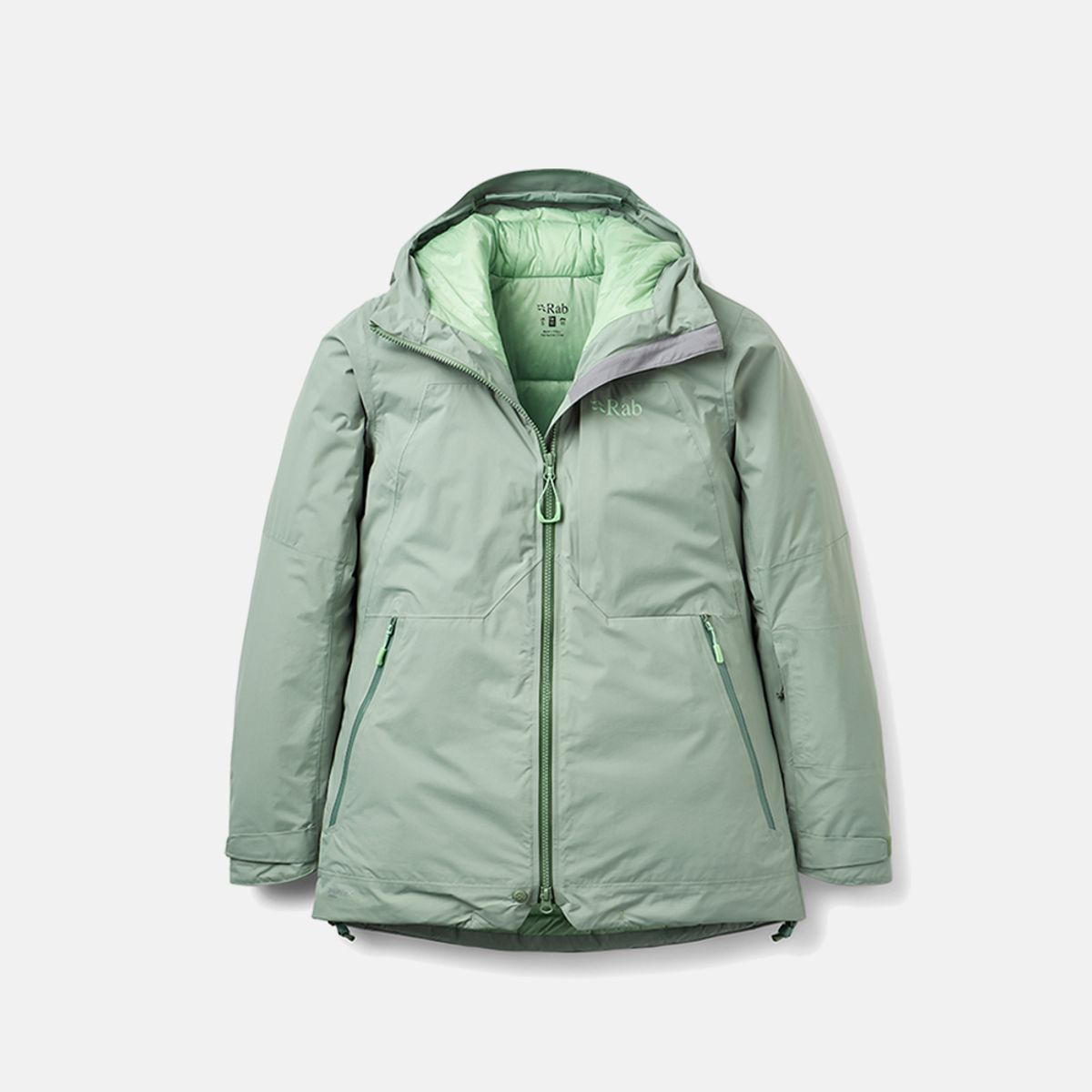 랩(RAB) 옵티컬 다운 자켓(여) Dark Fig Green