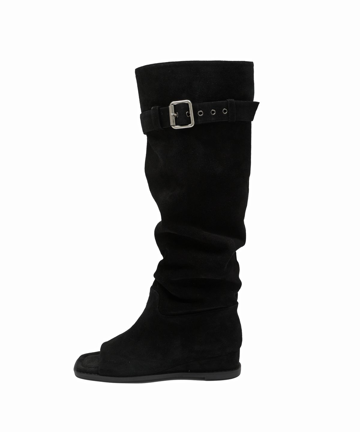 샌드릭(SANDRIC) Open-Toe Boots_Black