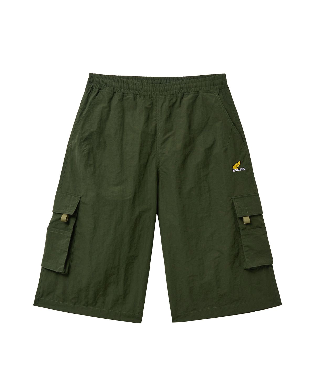 핍스 모터사이클(PHYPS MOTORCYCLE) Nylon Cargo Bermuda Shorts Khaki