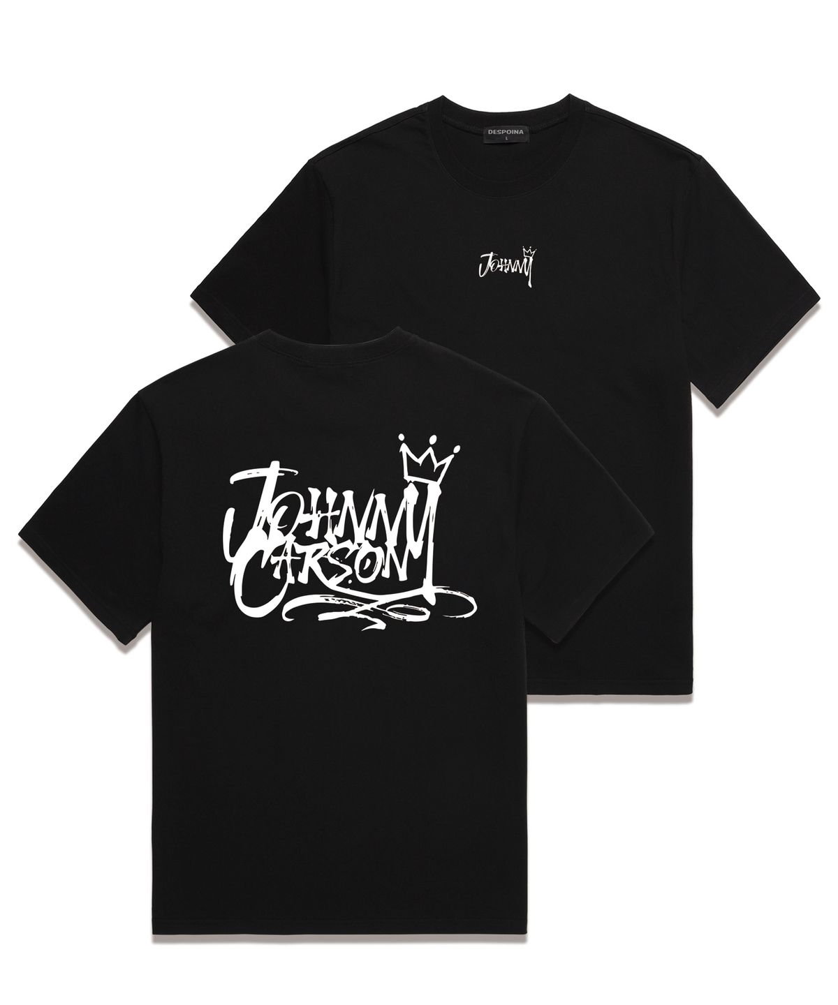 자니카슨(JOHNNY CARSON) JOHNNY LOGO POINT 반팔티셔츠 (JCSS107) 블랙