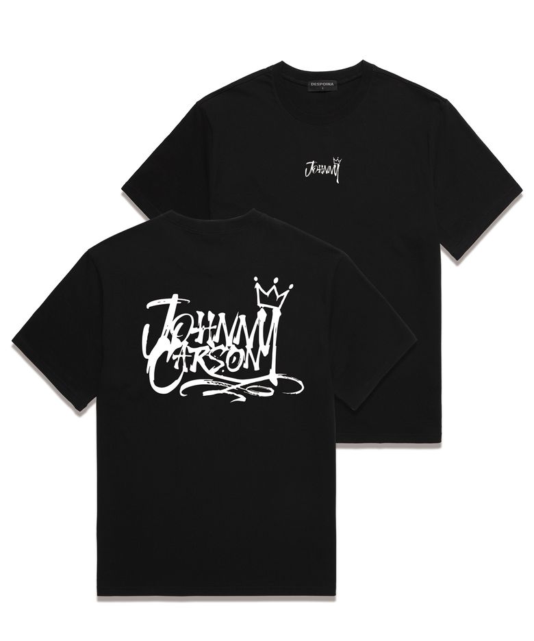 JOHNNY LOGO POINT 반팔티셔츠 (JCSS107) 블랙
