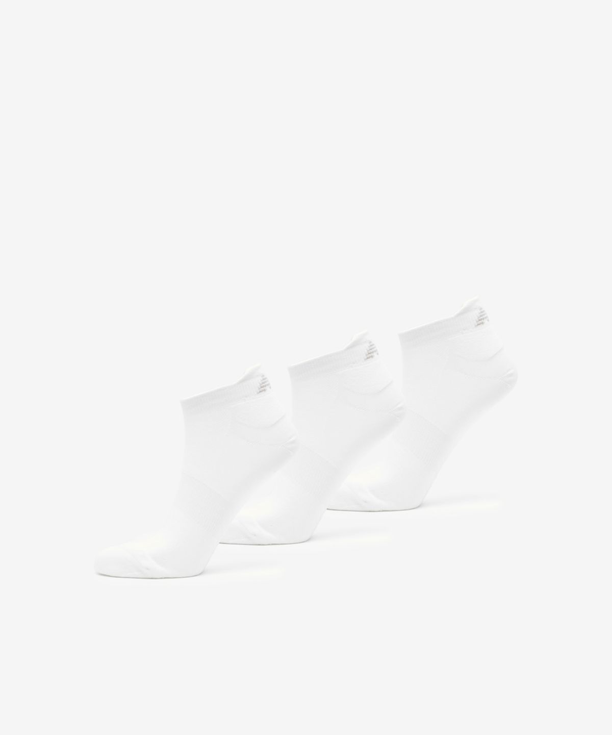 뉴발란스(NEW BALANCE) NBGEG25205 / PF 드라이쿨 논슬립 러닝 단목양말 (3PACK) (WHITE)